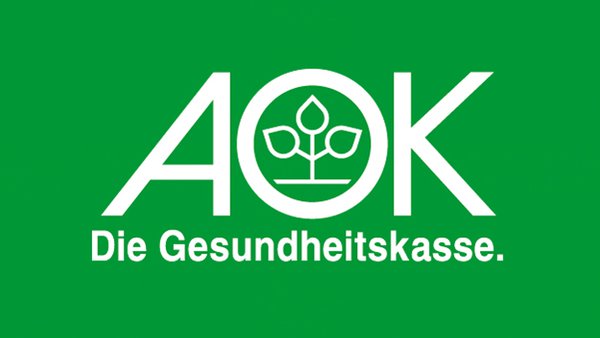 AOK Logo Werbung