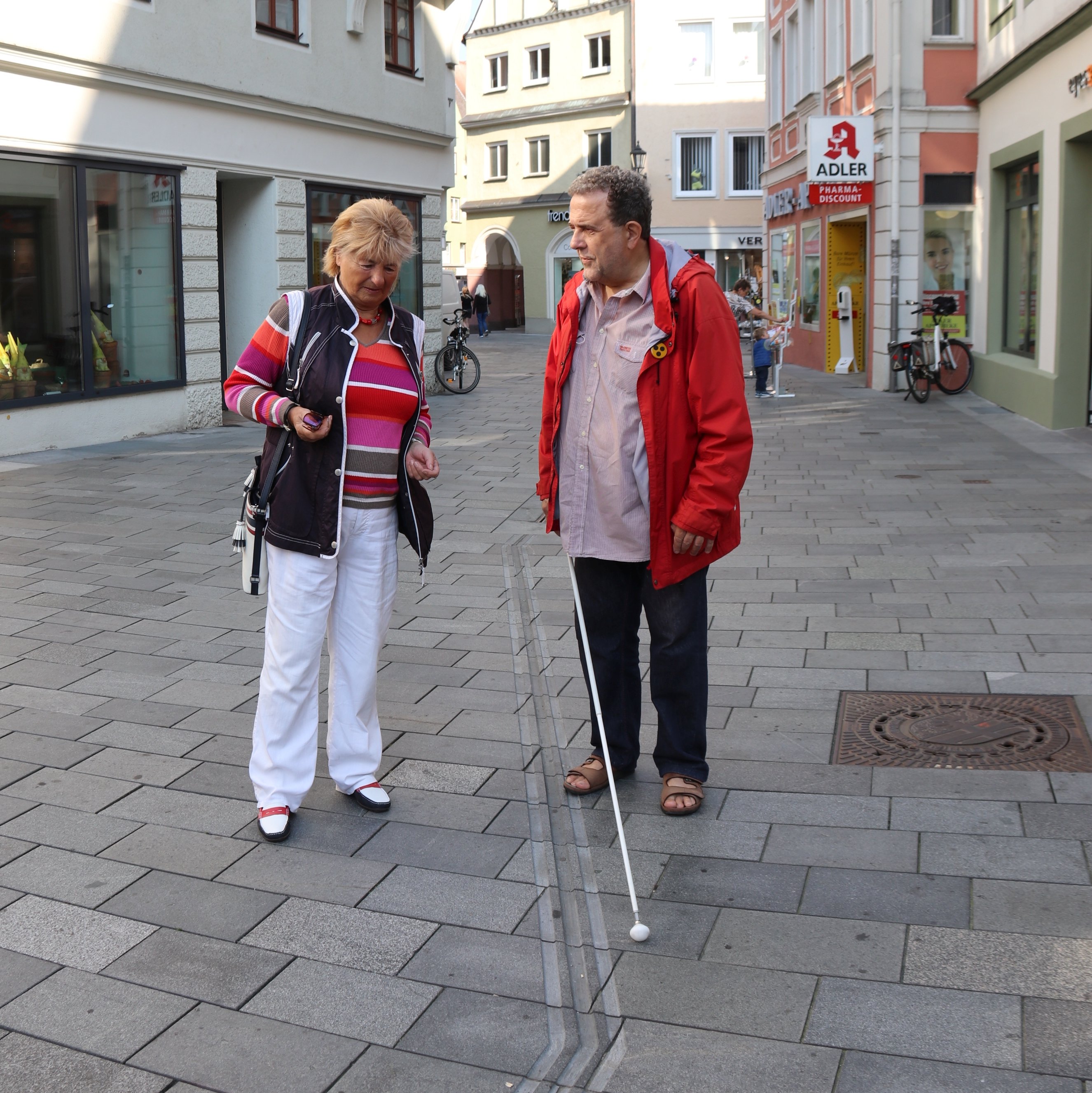 Bessere Orientierung für Sehbehinderte und Blinde