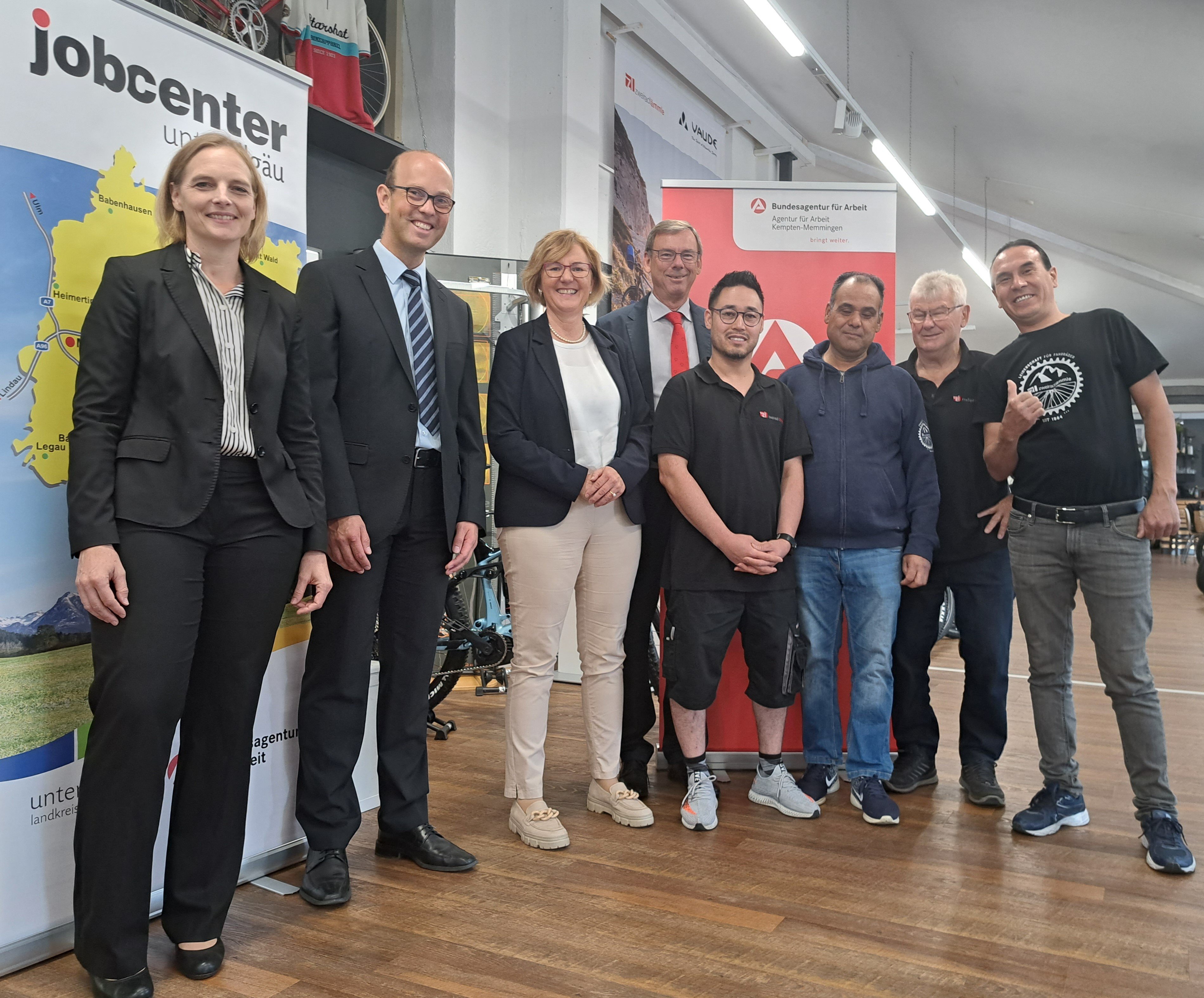 Gelungene Integration in der Arbeitswelt