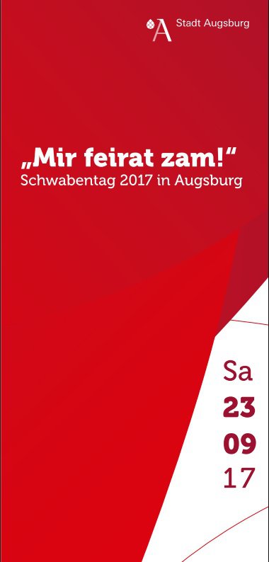Memmingen beim Schwabentag 2017 in Augsburg