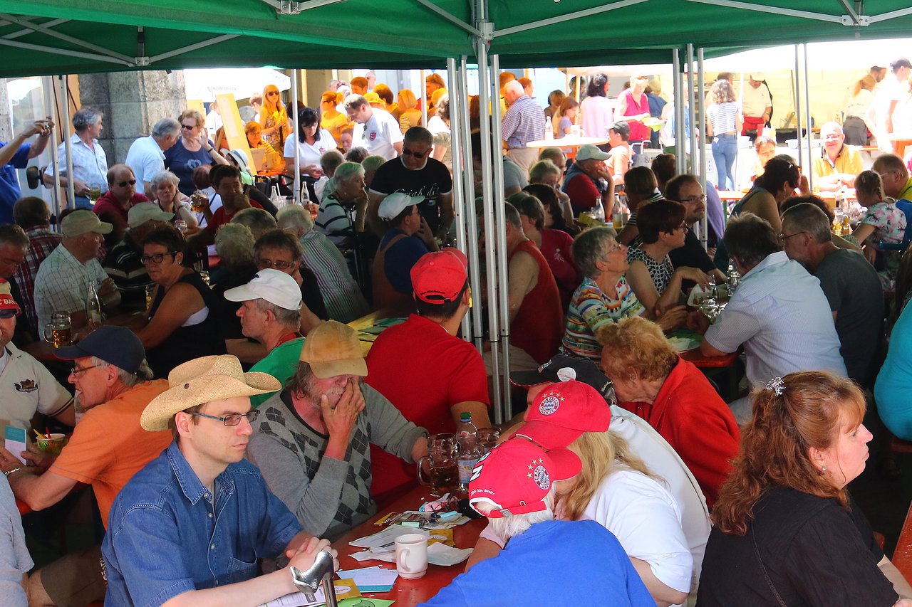 Straßenfest Behinderte