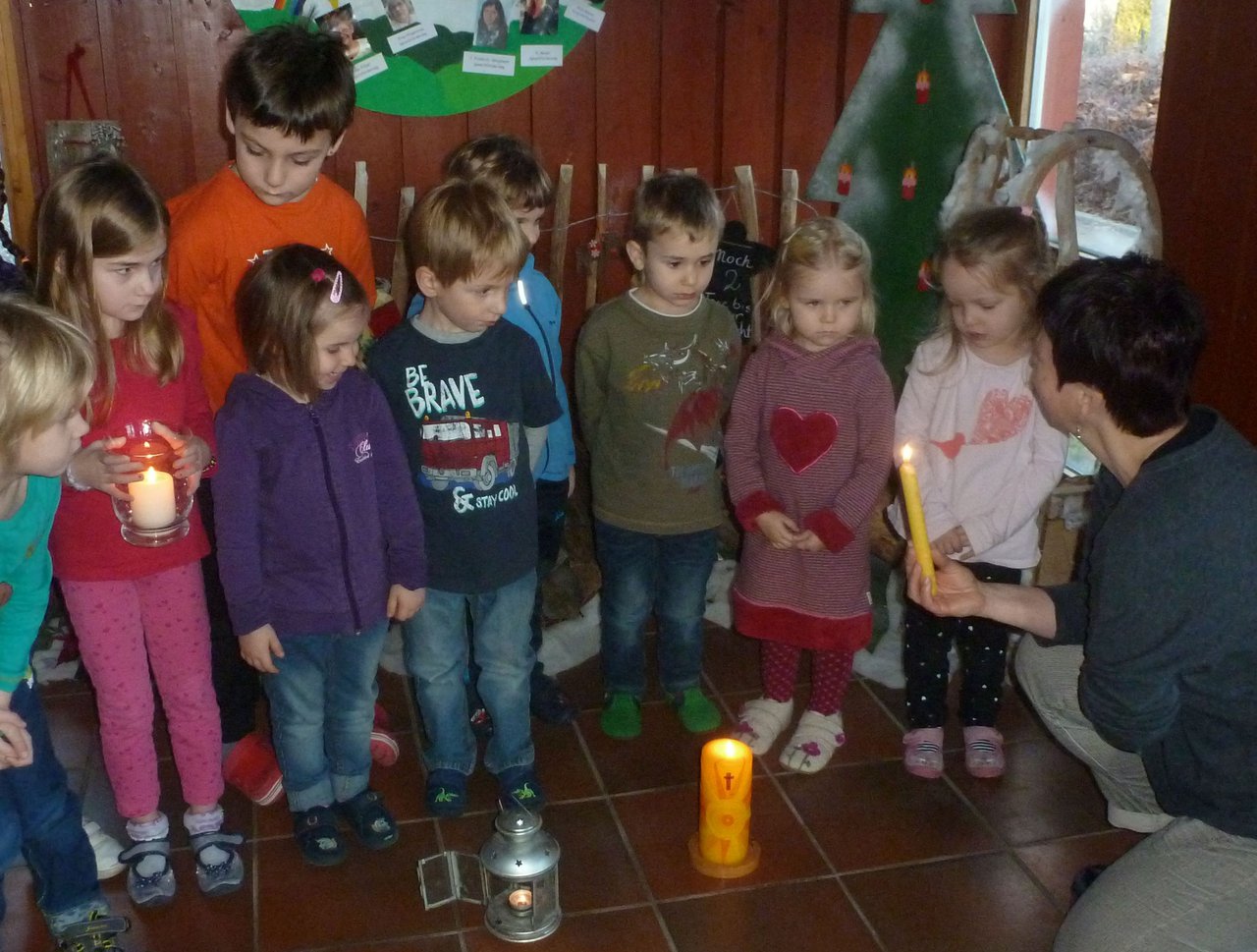 Friedenslicht Kinder