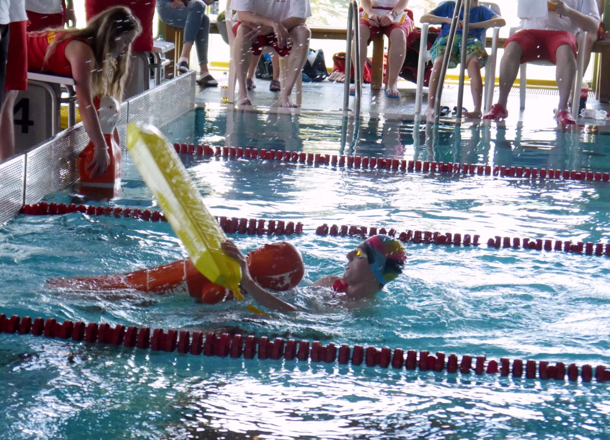 Schwäbische Meisterschaften im Rettungsschwimmen