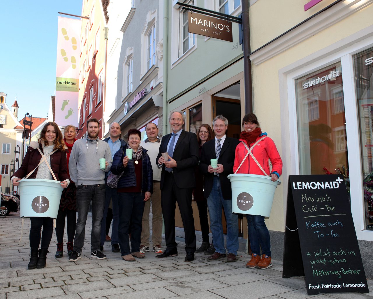 "Coffee to go" ab sofort auch im Mehrwegbecher