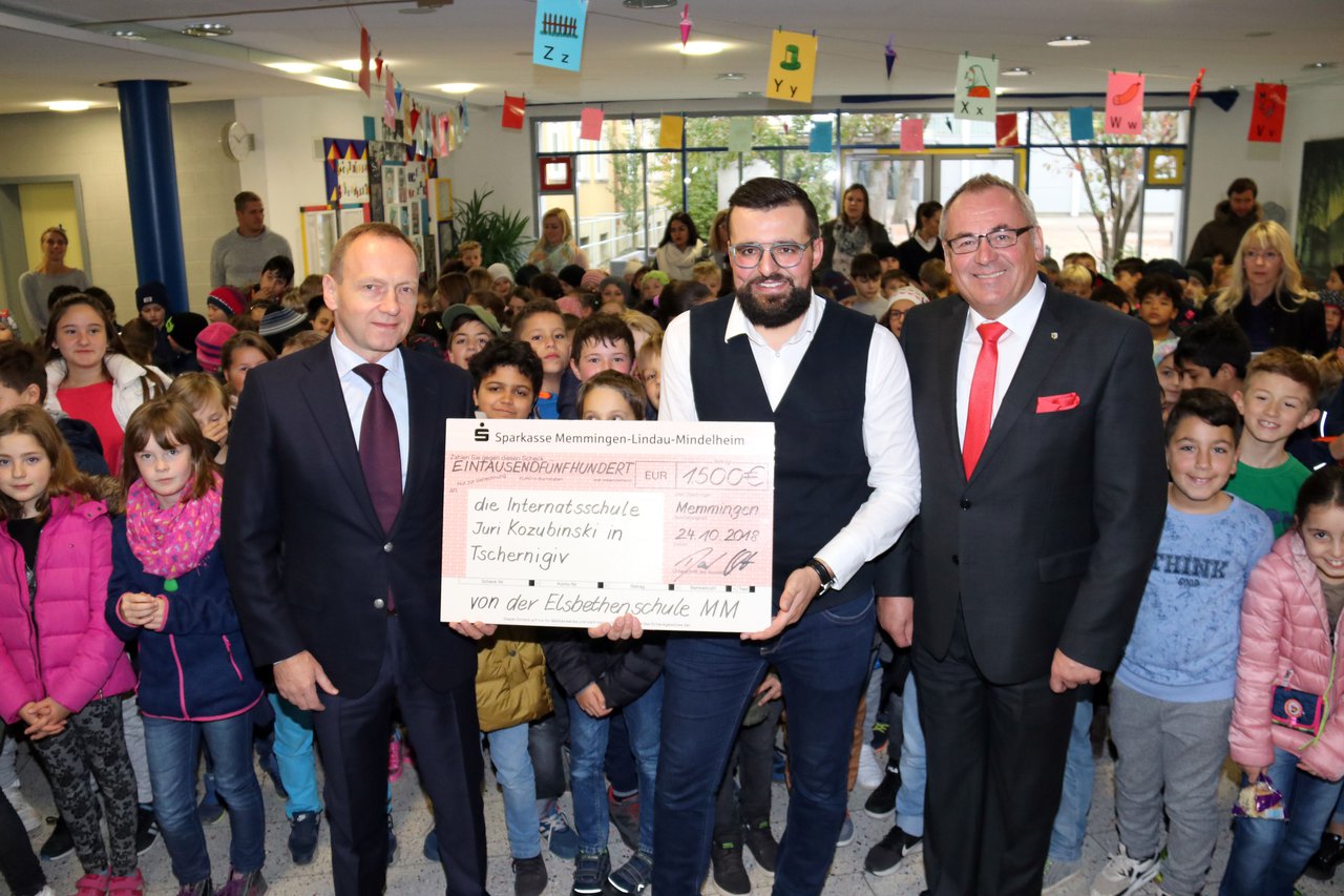 Unterstützung für Schulkinder in Tschernihiw