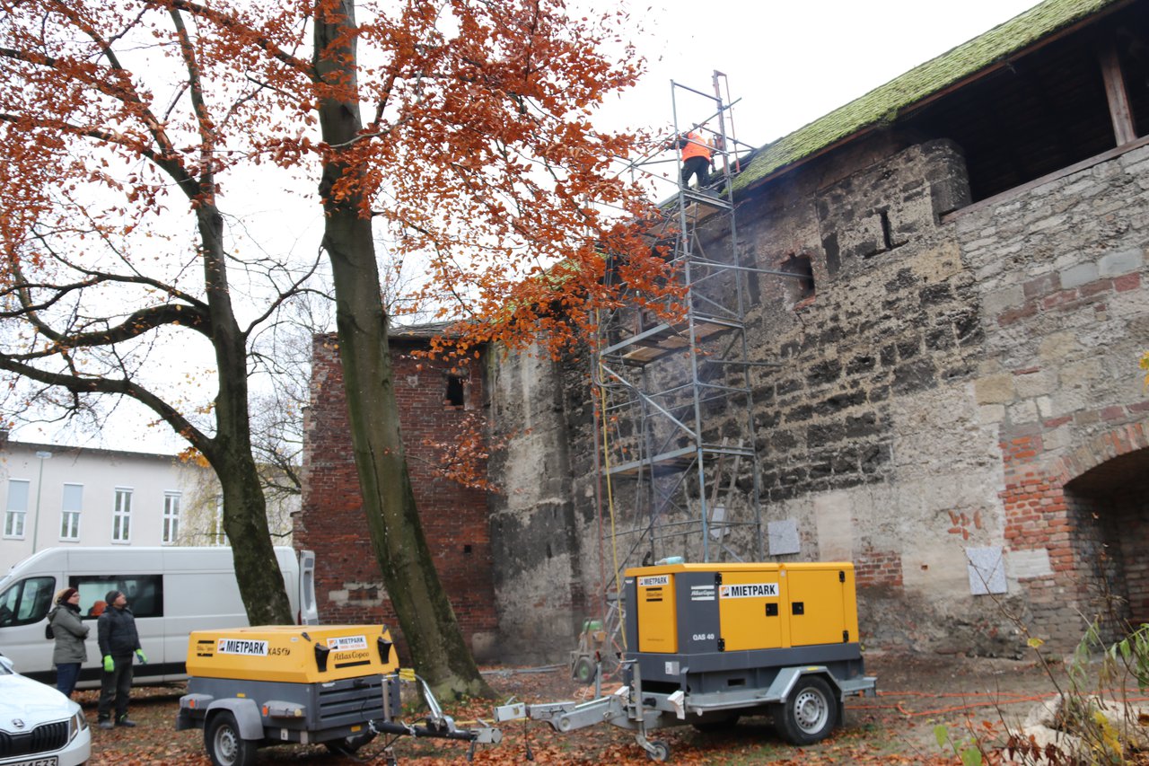 Probebohrungen Stadtmauer