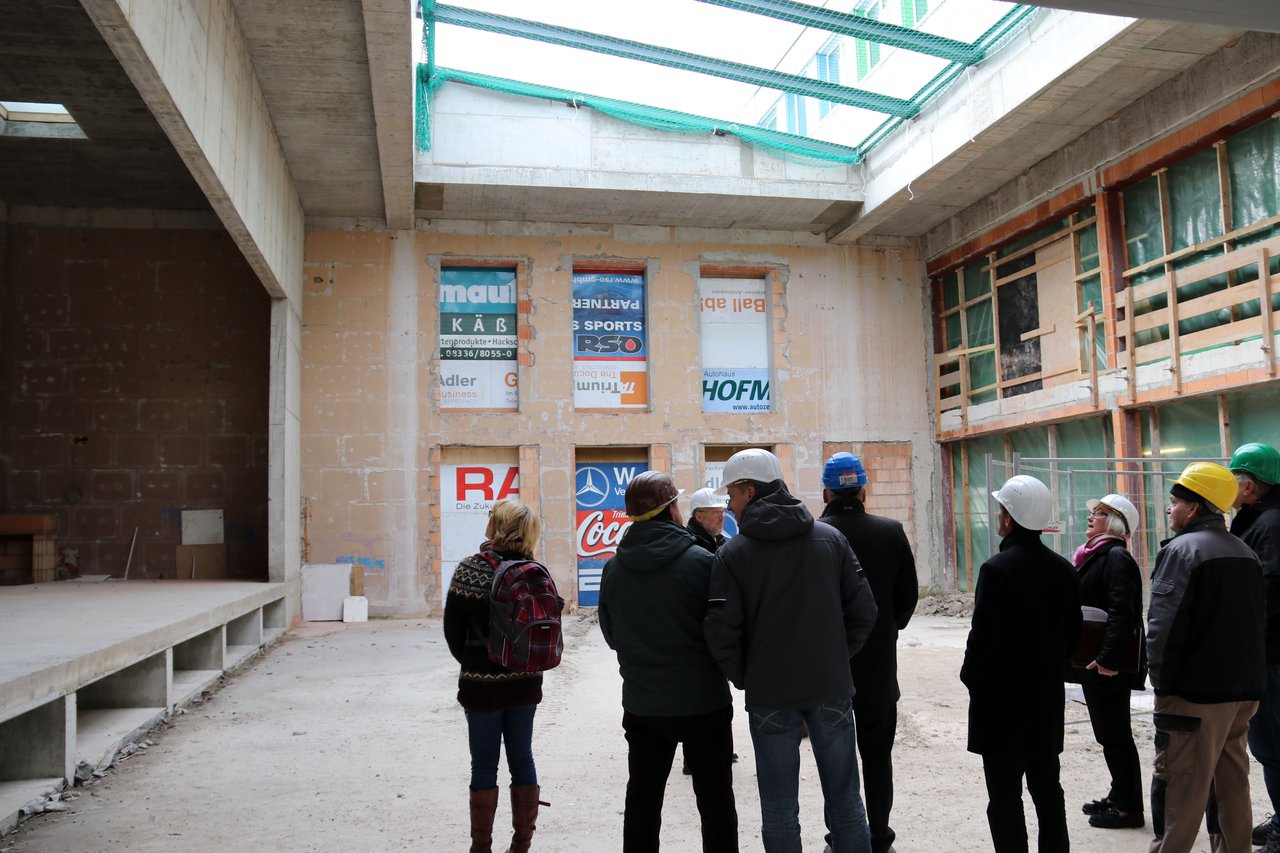Baustelle Strigel Gymnasium