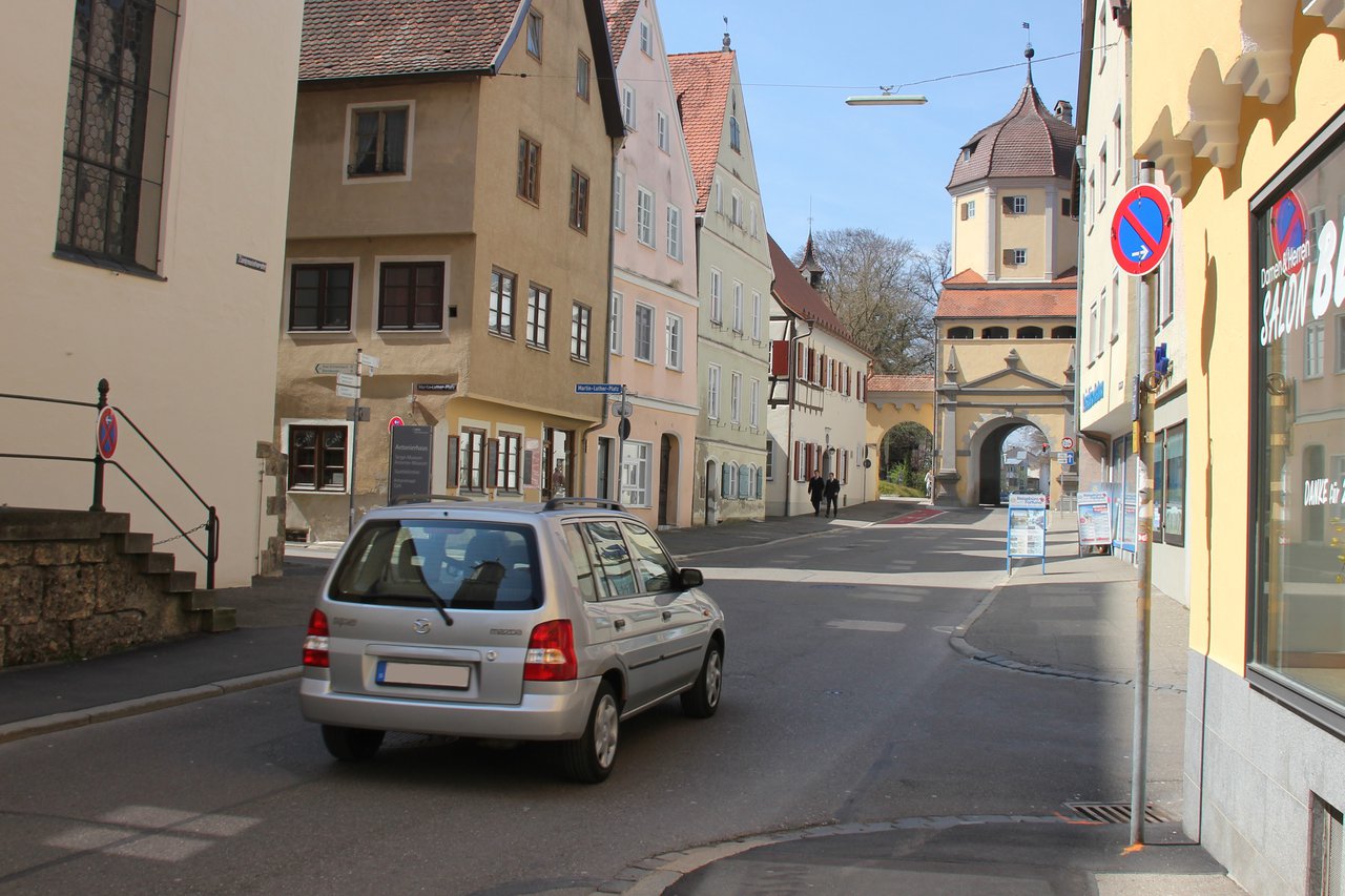 Verkehrsregelung Altstadt