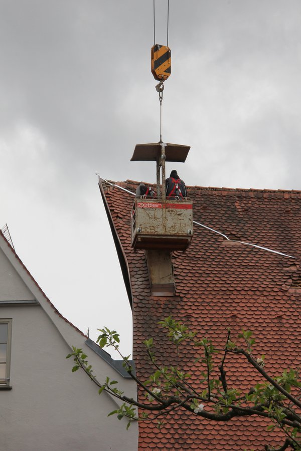 Arbeiten Dachstuhl