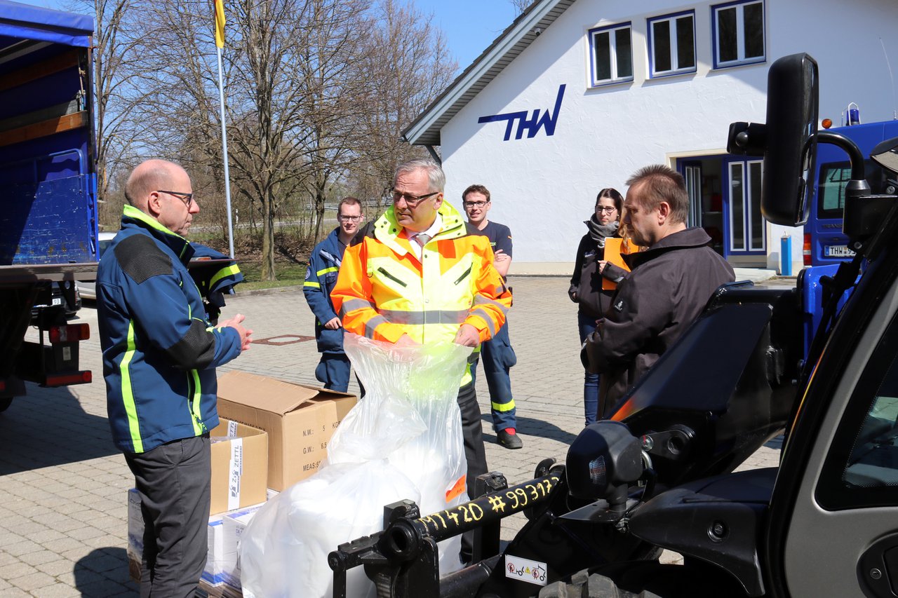 Kontingente Schutzausrüstung zu klein