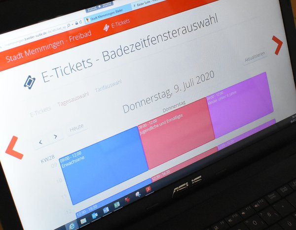 E-Tickets Freibad