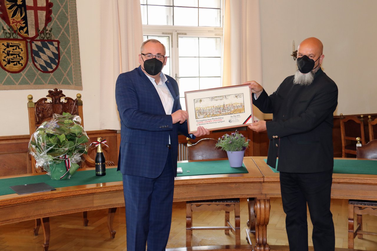 Standesamtsleiter Werner Wegmann geht in den Ruhestand