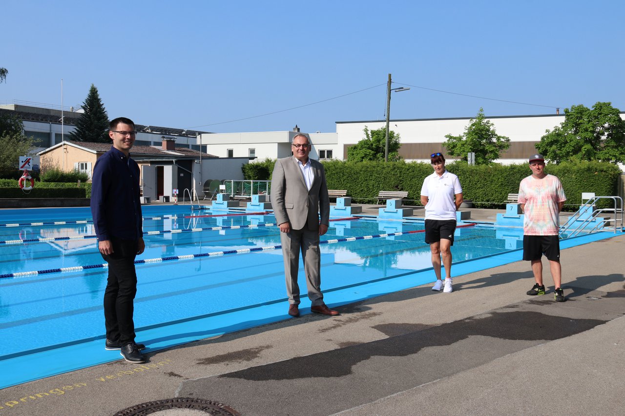 Freibad wieder geöffnet