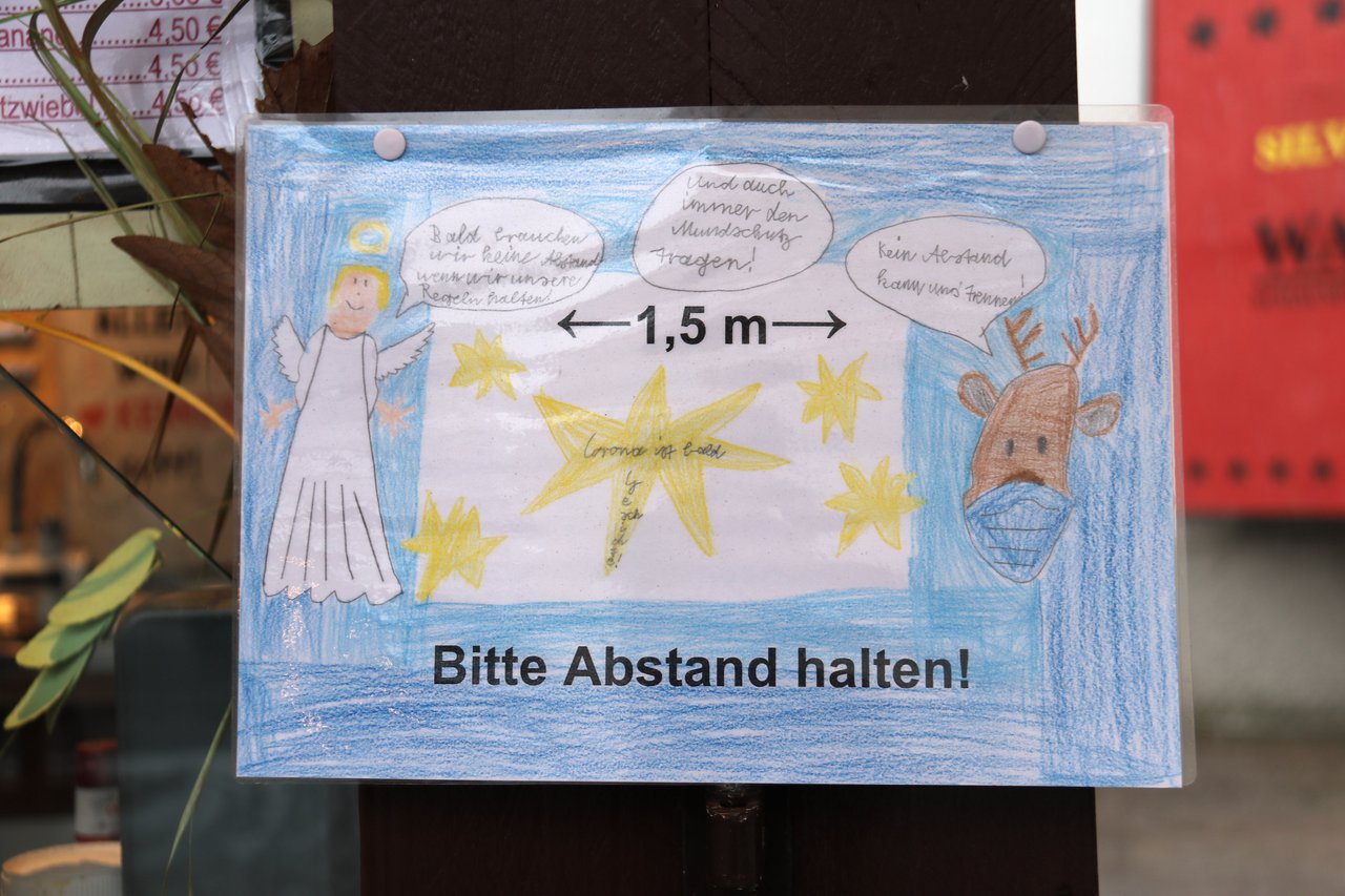 Abstand halten Kinderbilder