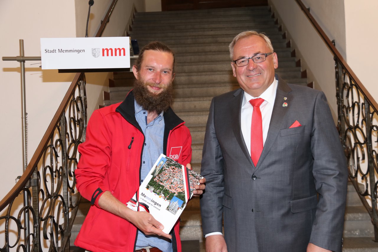 Tag der Arbeit - Traditioneller Maiempfang im Rathaus