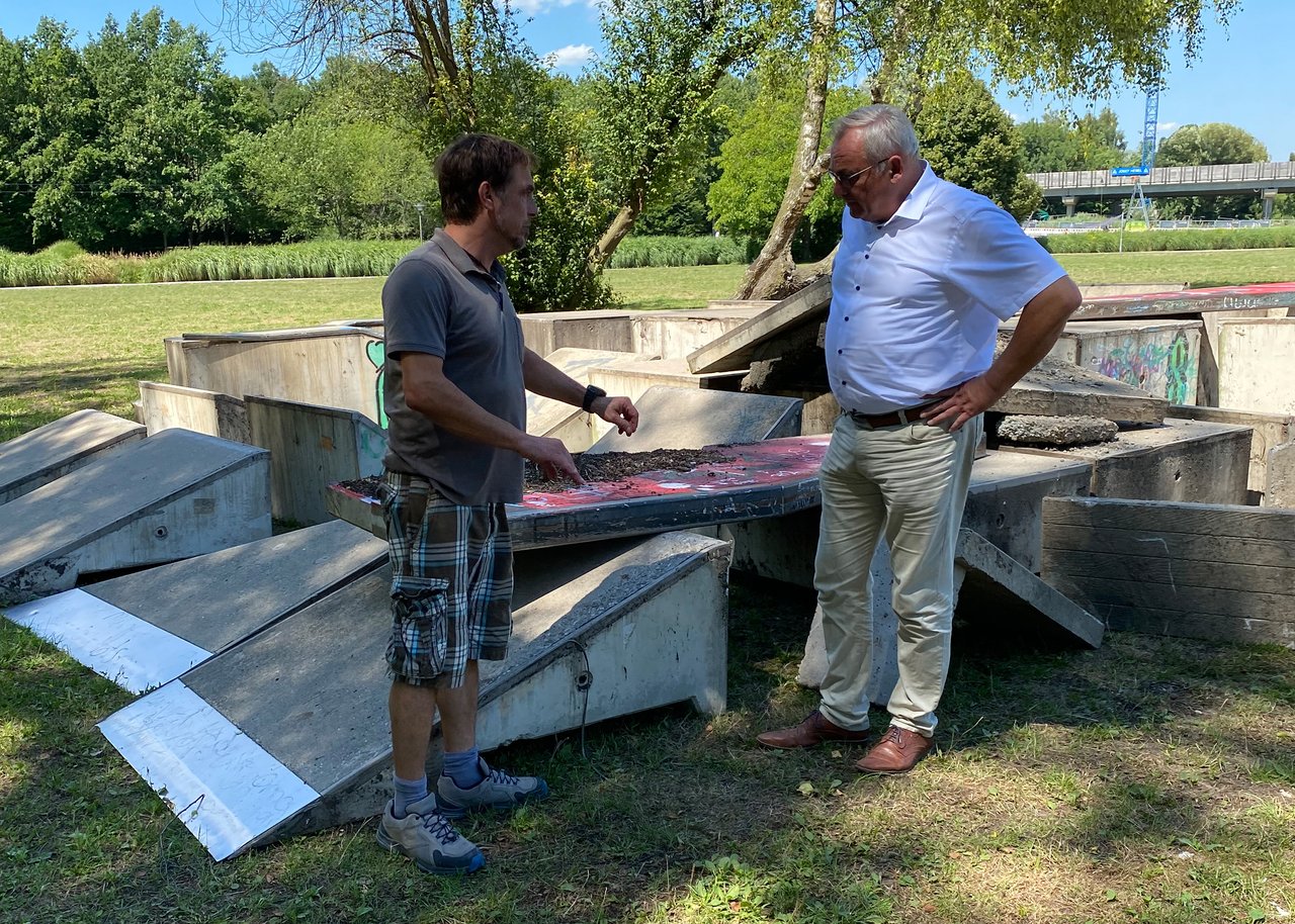 Skateanlage LGS Gelände