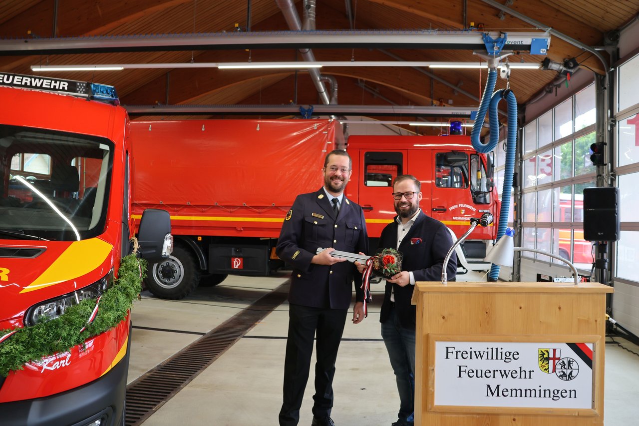 Neues Feuerwehrauto