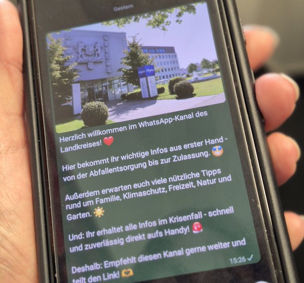 2025-07-10 WhatsApp-Kanal Landkreis