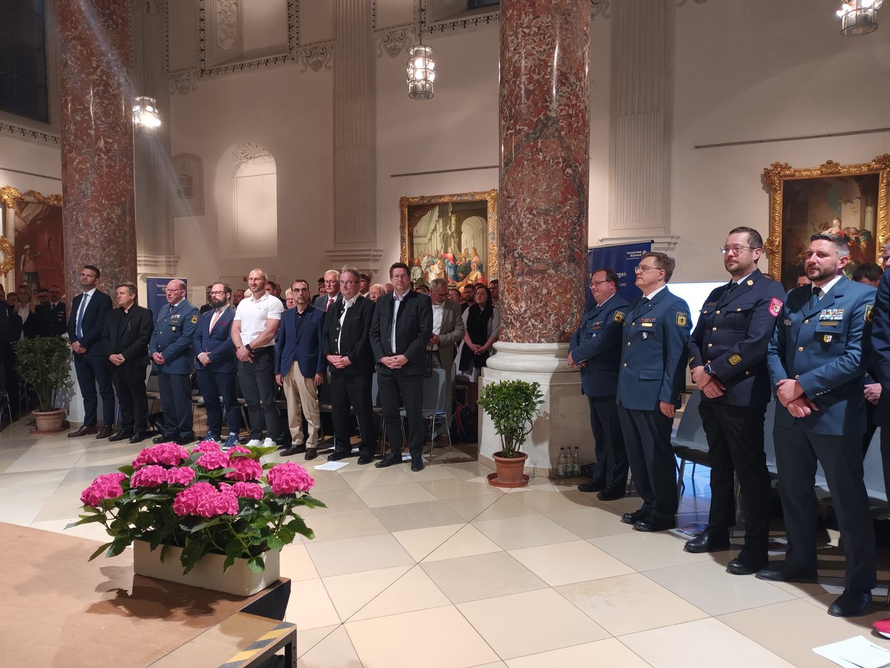 Festakt 70 Jahre THW Kreuzherrnsaal