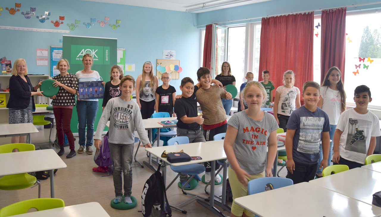 AOK bringt Bildung ins Gleichgewicht