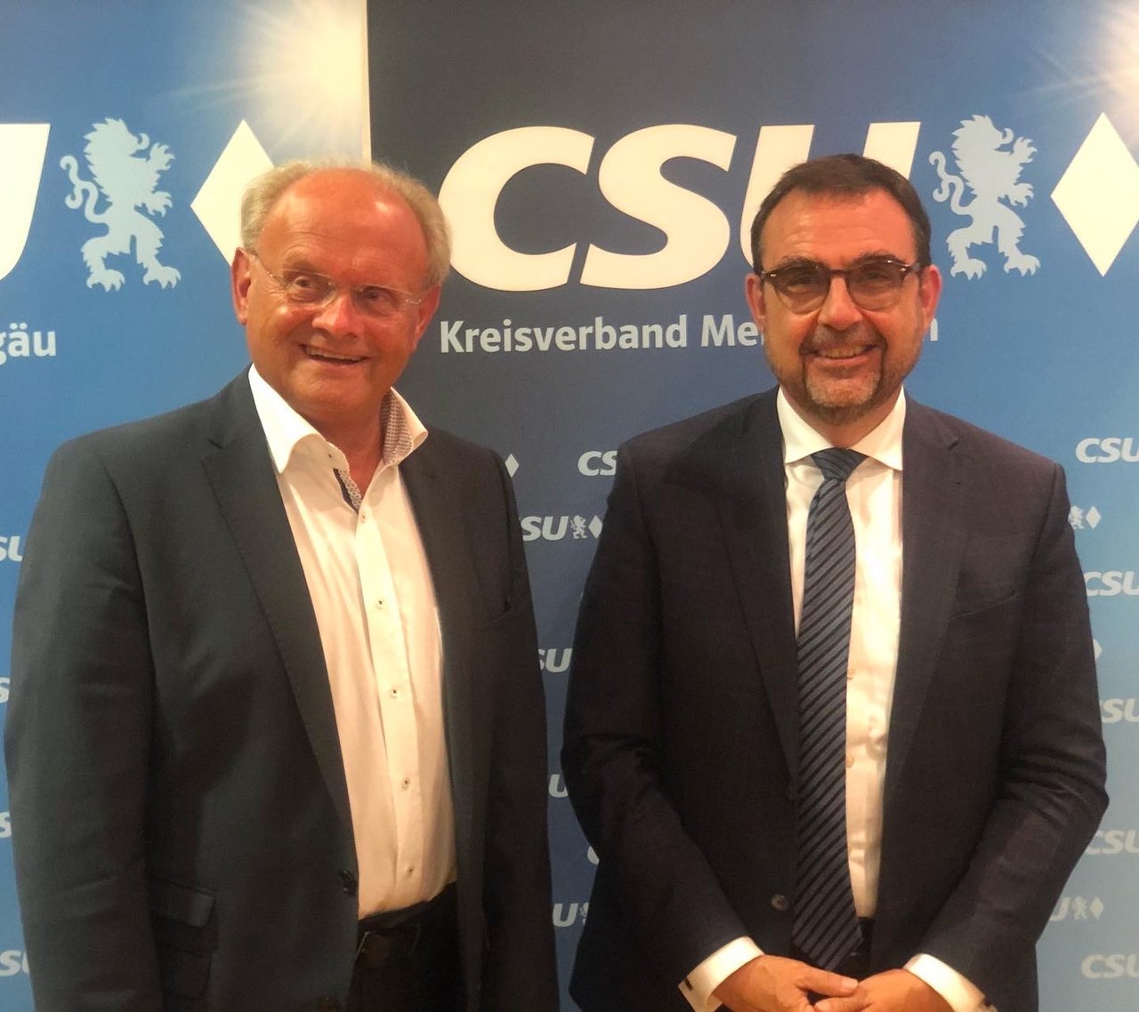 Alfons Weber und StM Klaus Holetschek, Nominierung LTW und BTW 2023.JPG