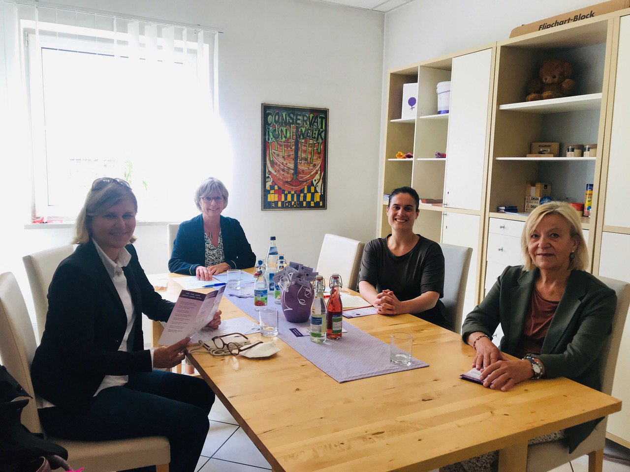 SPD Frauenhausbesuch