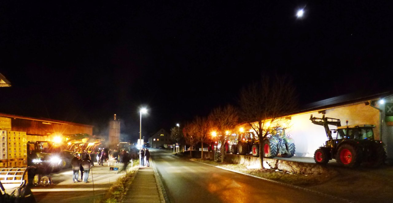Bauernprotest Lauben