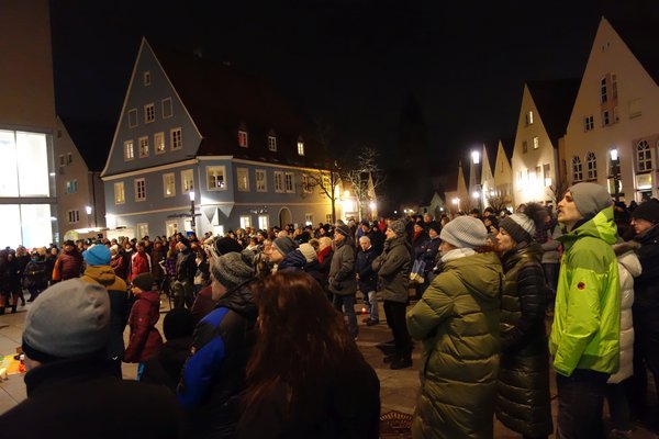 Demo gegen Coronamaßnamen