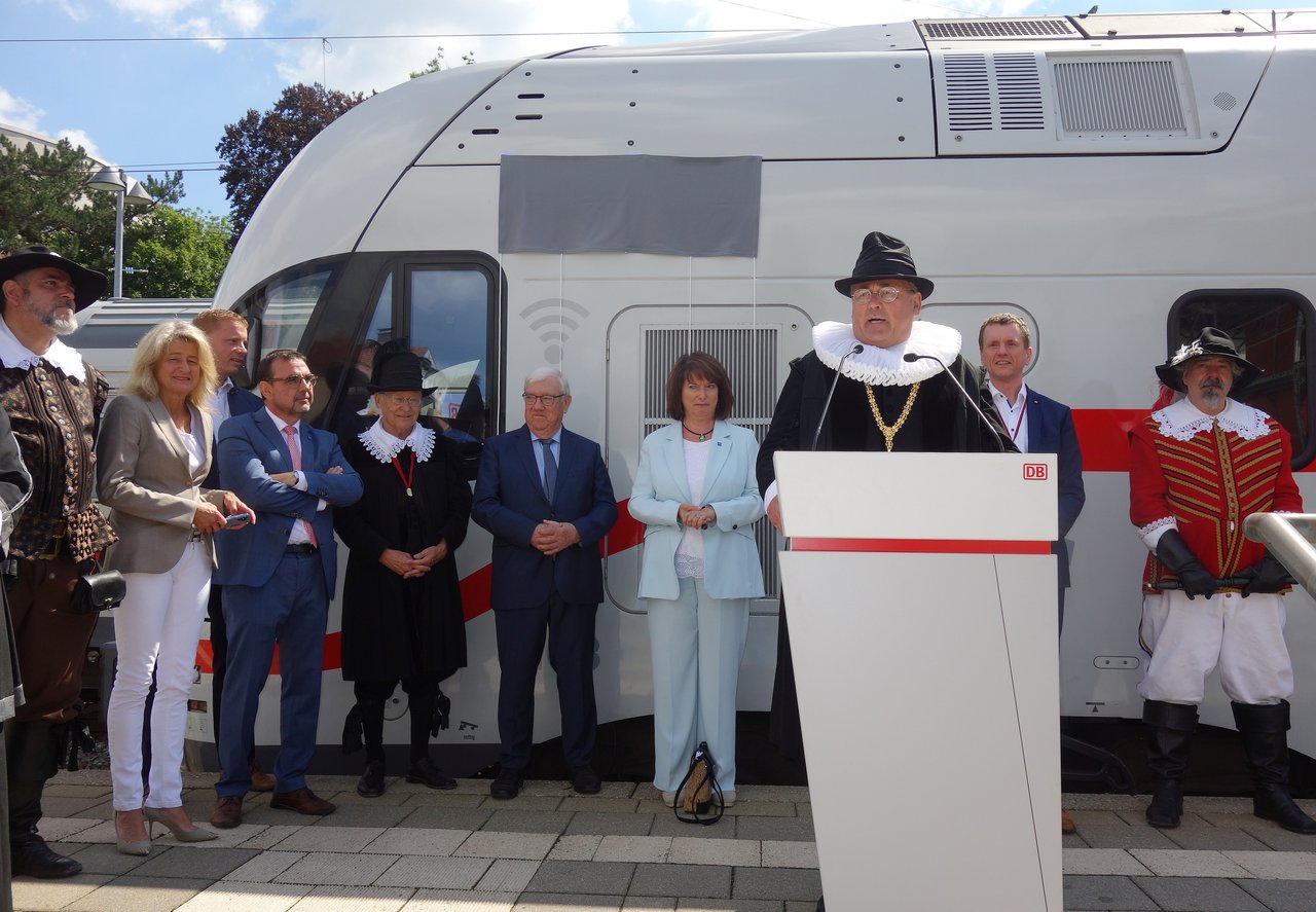 Neuer Allgäu-Botschafter auf der Schiene