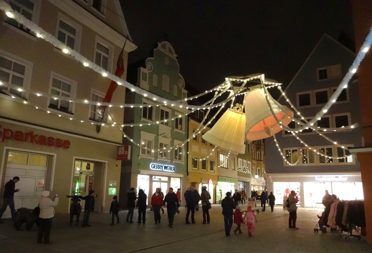 Memmingen im Lichterglanz und Christkindlesmarkt-Eröffnung
