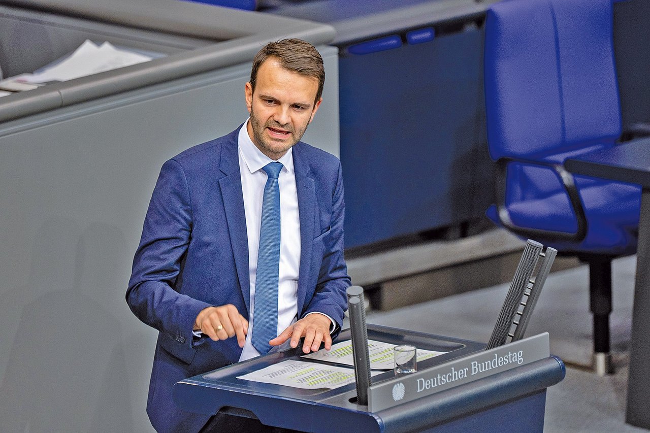 Dr. Florian Dorn im Bundestag