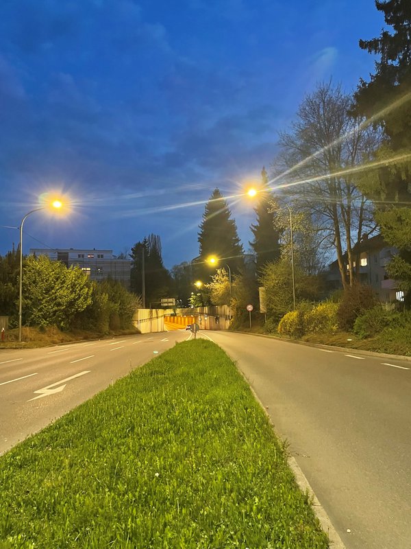 34 Straßenleuchten am Ebertring umgerüstet