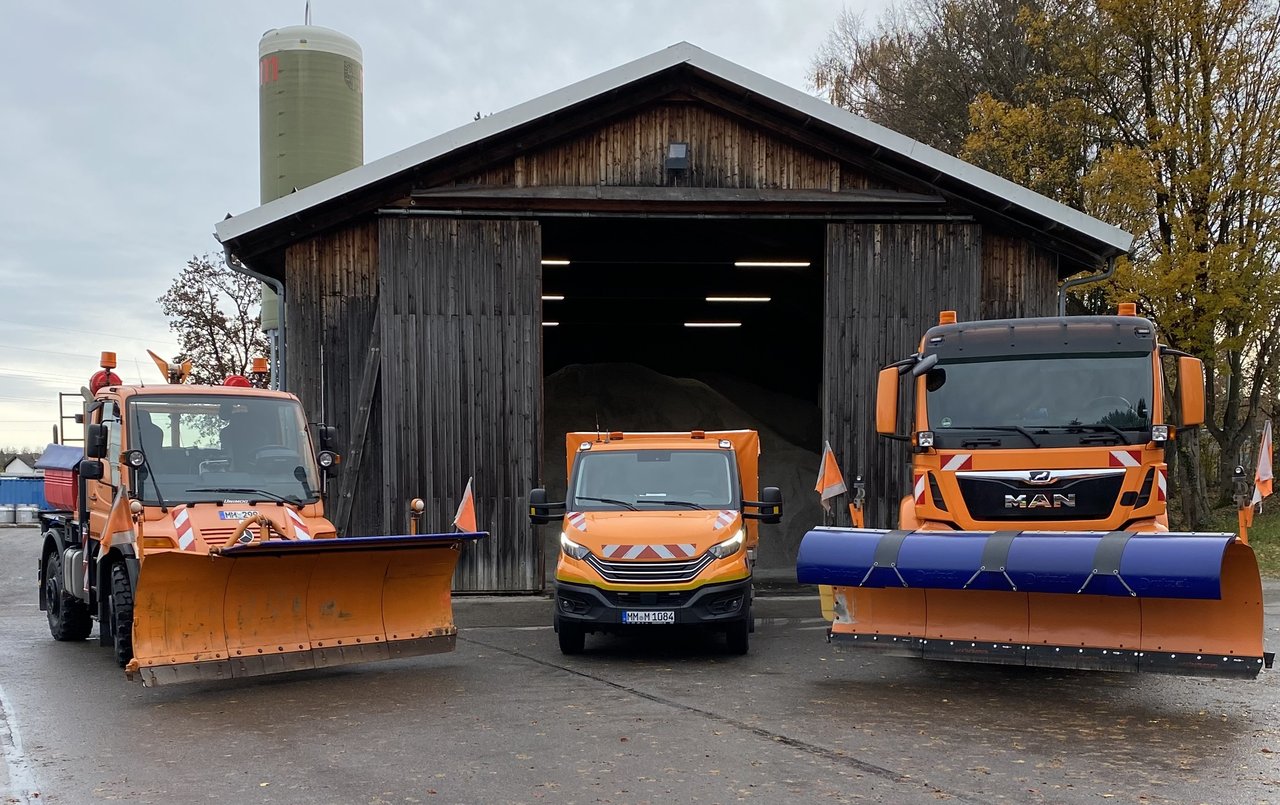 Einsatzfahrzeuge Winterdienst