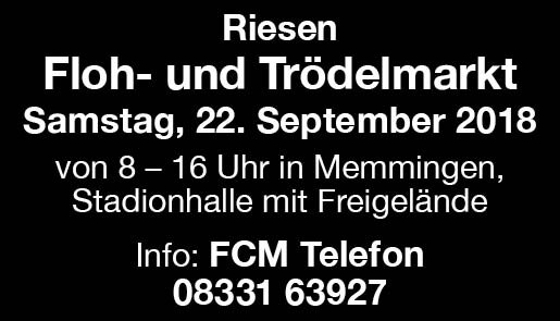 flohmarkt FCM 09 18