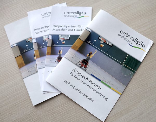 Faltblatt leichte sprache