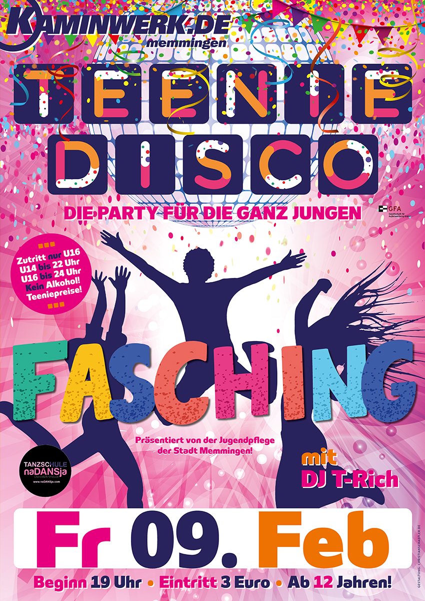 Flyer-Teeniedisco-Fasching-09.02.2024