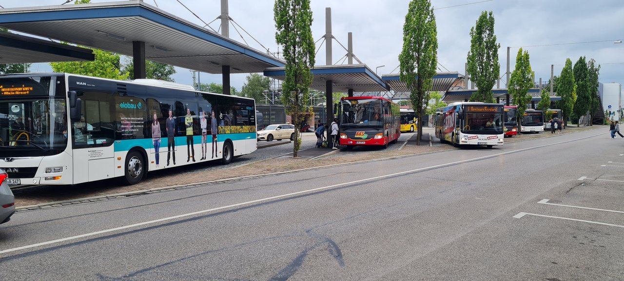 Buslinien FIschertagsvorabend