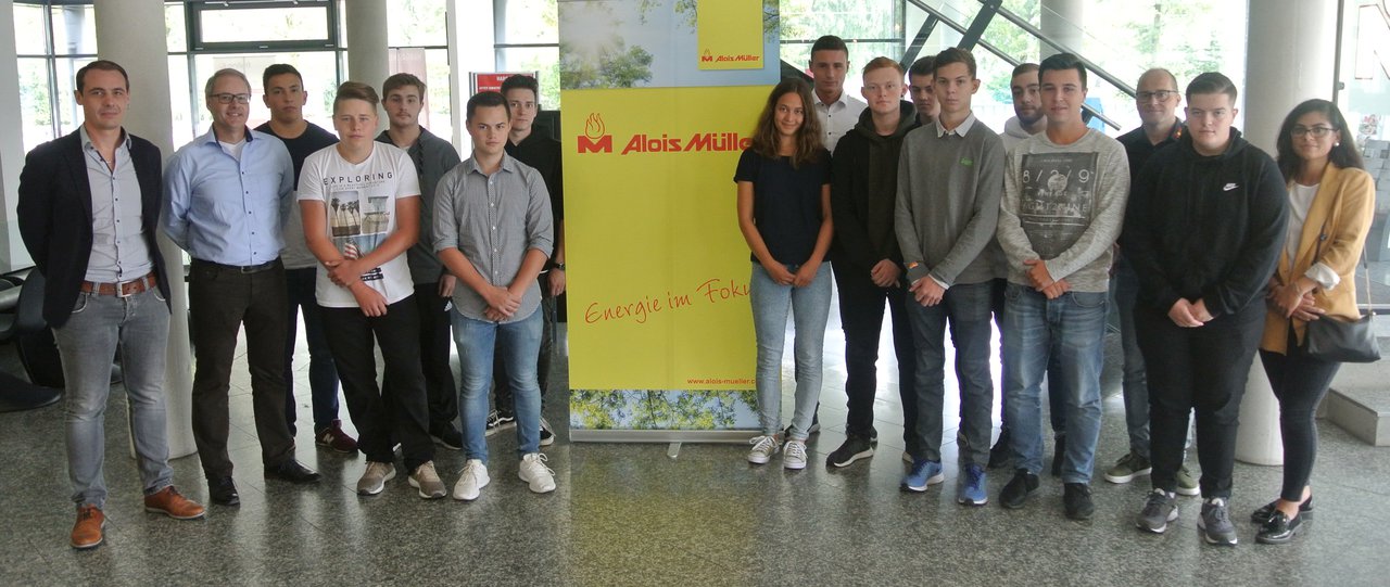 Ausbildungsbeginn bei der Alois Müller Gruppe