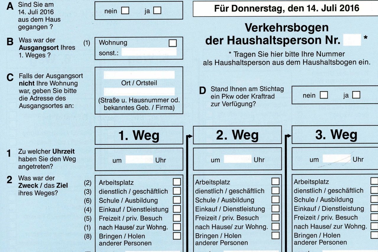 Fragebogenaktion Verkehr kl