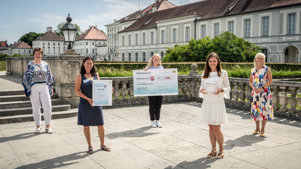 KiGa Stadtweiherstraße gewinnt Herzwerker-Preis 2021