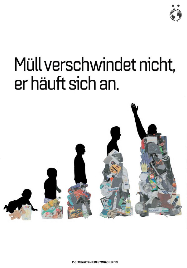 Anti-Müllkampagne des Vöhlin Gymnasiums
