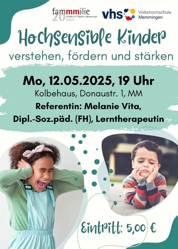 Hochsensibilität Flyer