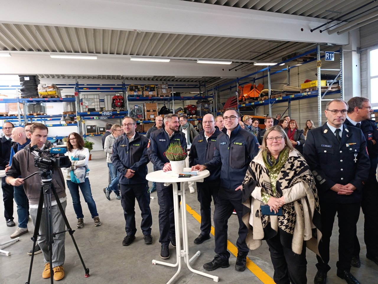 Neues Katastrophenschutzlager in Memmingen eröffnet