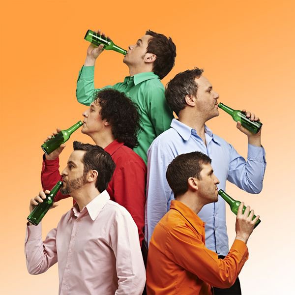 „Volle Pulle“  GlasBlasSing Quintett im Kaminwerk