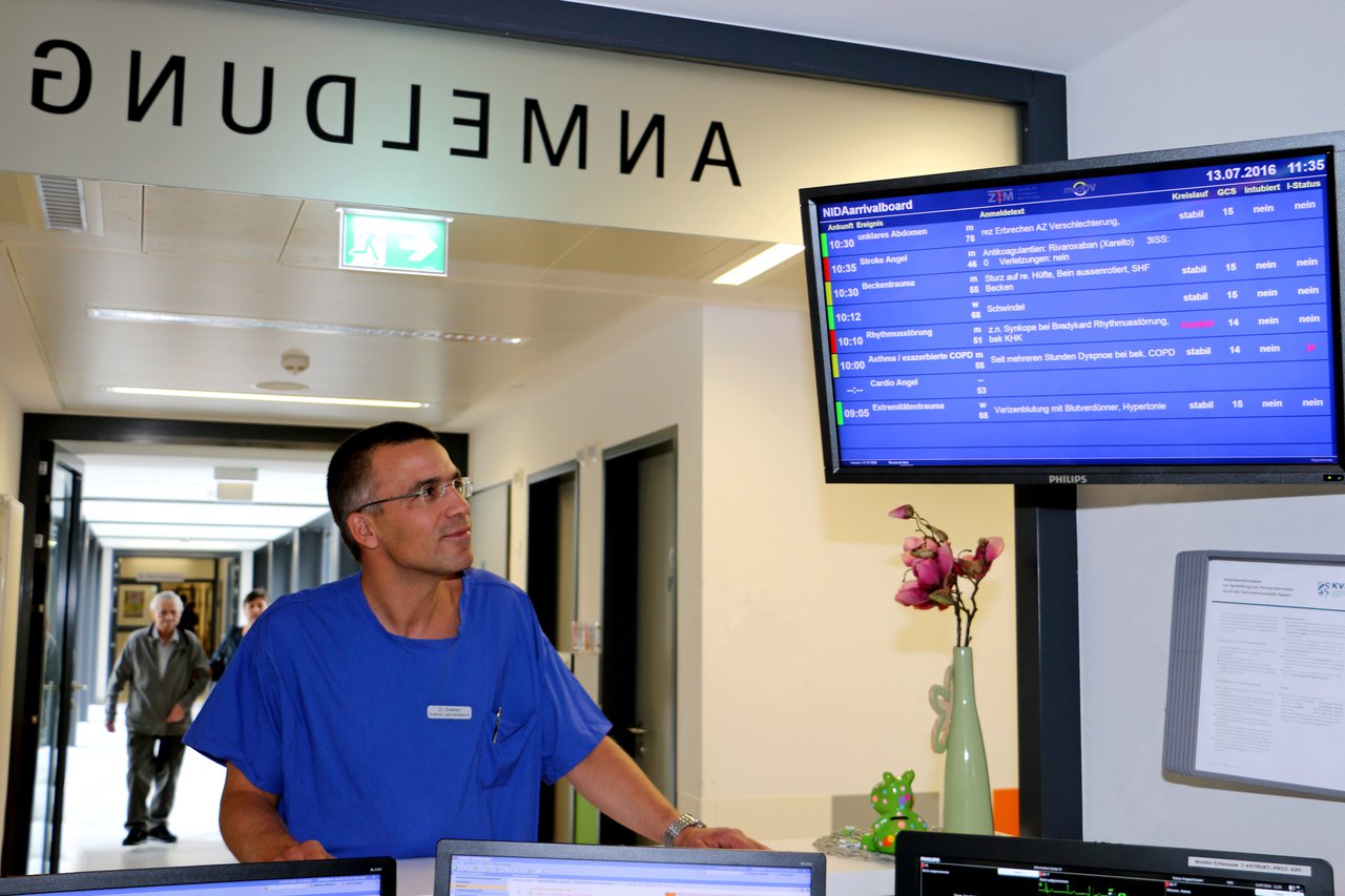 Klinikum mit Rettungsdiensten vernetzt
