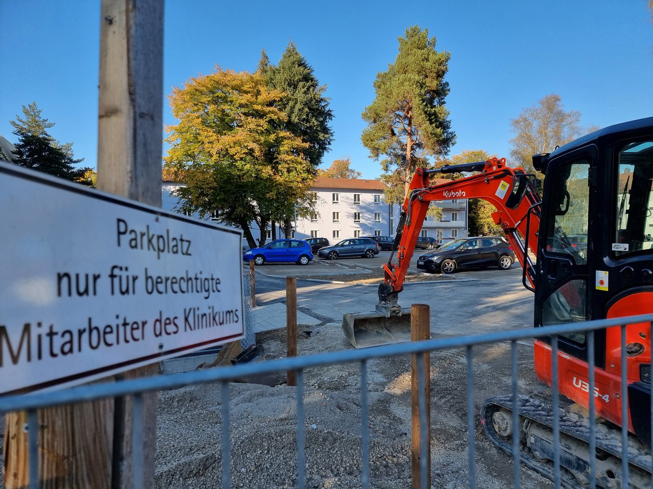 123 neue Mitarbeiterparkplätze