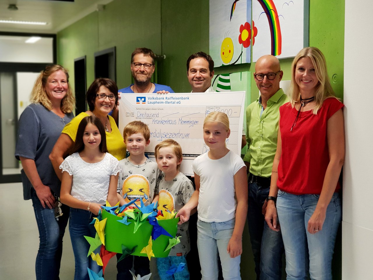 3.000 Euro für nierenkranke Kinder