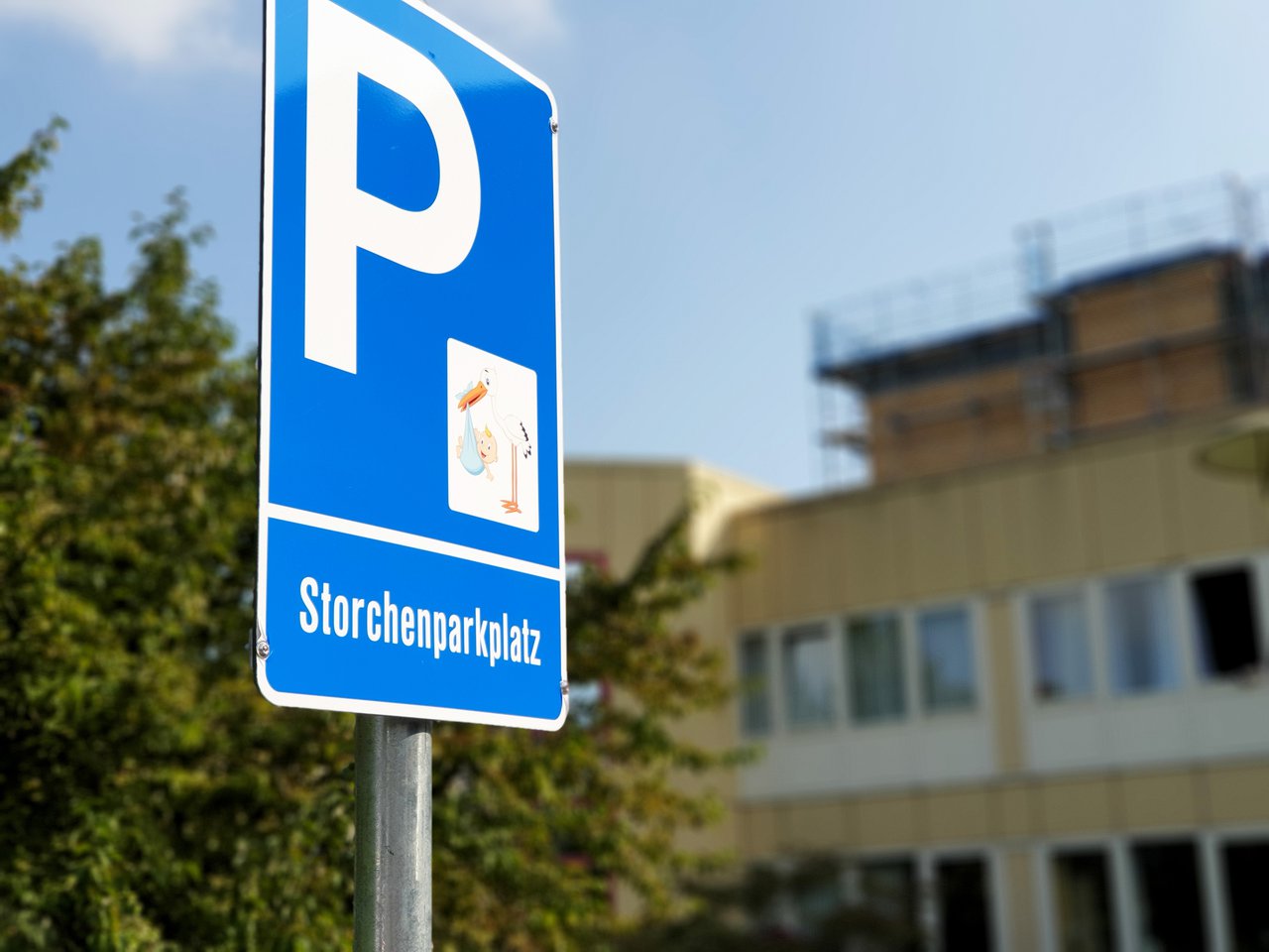 Storchenparkplatz
