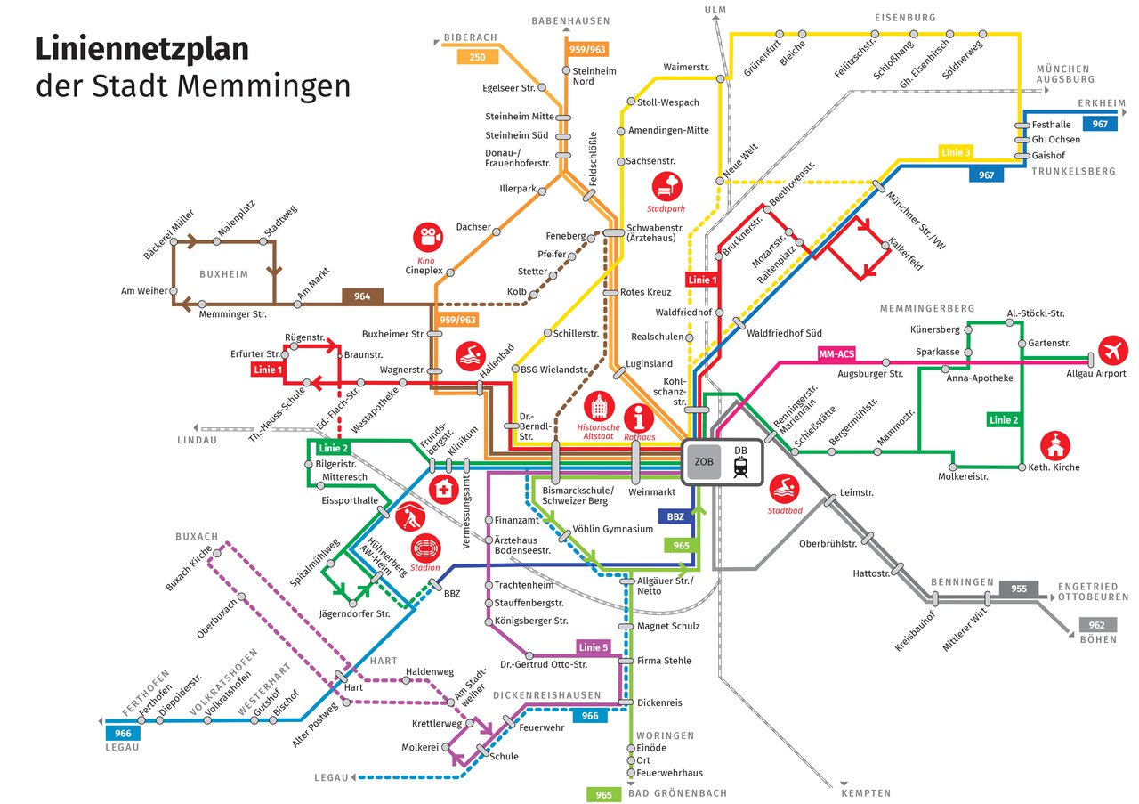 Einheitliches Ticketsystem von Stadt und Landkreisen