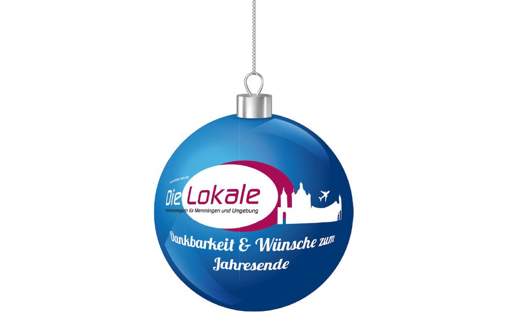 Lokale Kugel Weinhnachten 2023